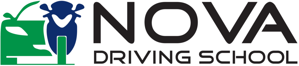 nova driving school logo ed